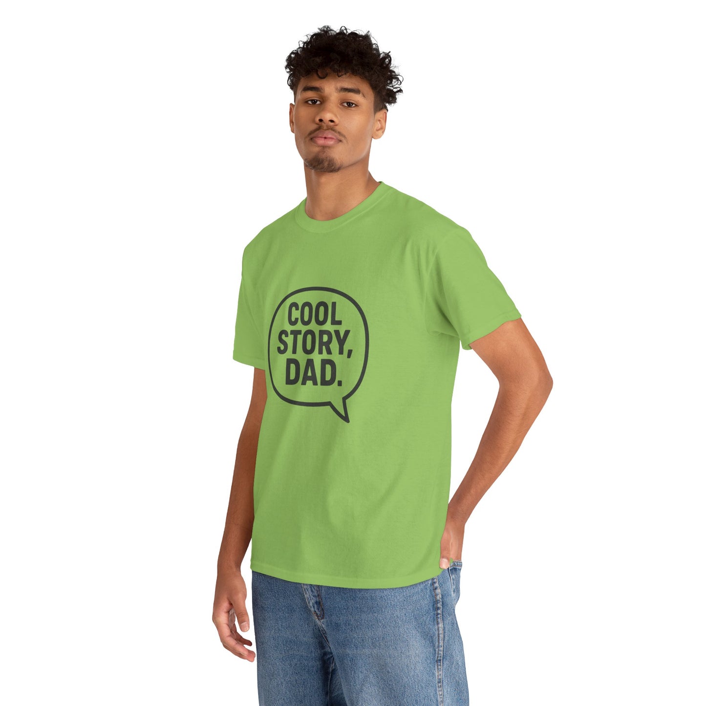Cool Story Dad Tee | Father's Day Gift, Dad Humor Shirt, Unisex Statement Tee, Casual Gift for Him, Funny Graphic Tee
