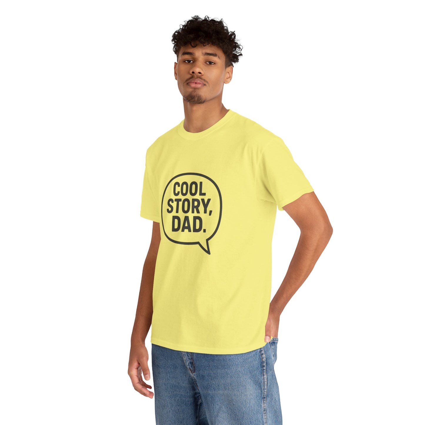 Cool Story Dad Tee | Father's Day Gift, Dad Humor Shirt, Unisex Statement Tee, Casual Gift for Him, Funny Graphic Tee