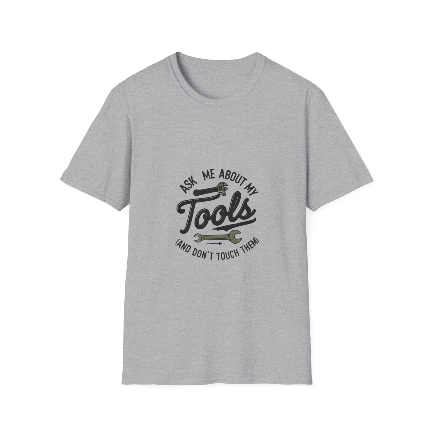 Funny Tool Lover T-Shirt, Unisex Softstyle Tee, Gifts for Handyman, Father's Day, DIY Enthusiasts, Hobbyist Apparel