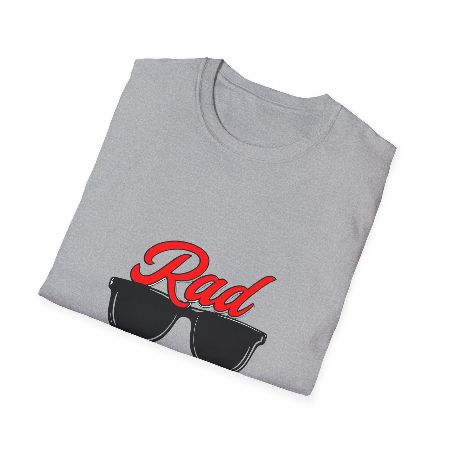 Rad Like Dad Unisex Softstyle T-Shirt, Father's Day Gift, Casual Wear, Gift for Dad, Trendy T-Shirt, Summer Fashion