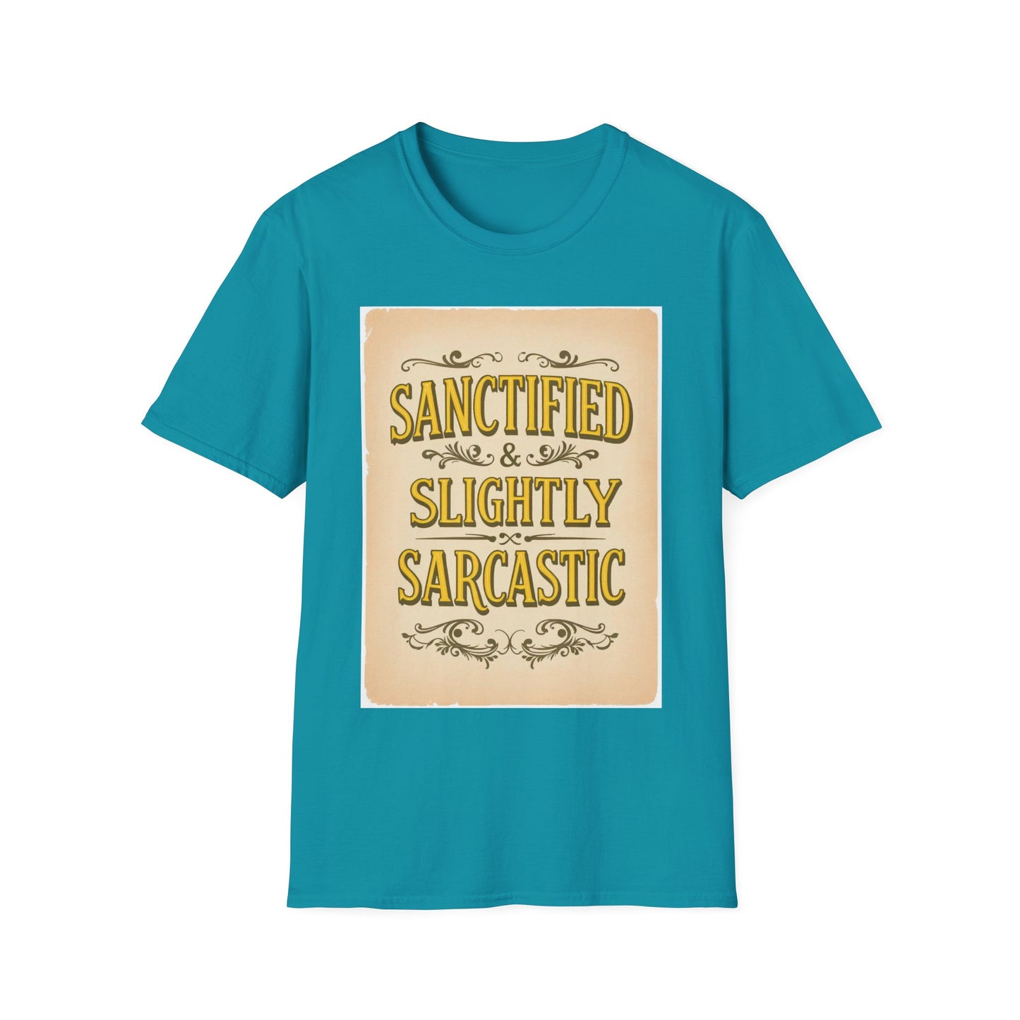 Sanctified & Slightly Sarcastic Unisex T-Shirt | Funny Graphic Tee for Everyday Wear, Gift for Friends, Humor Shirt, Casual Outfit, [...]