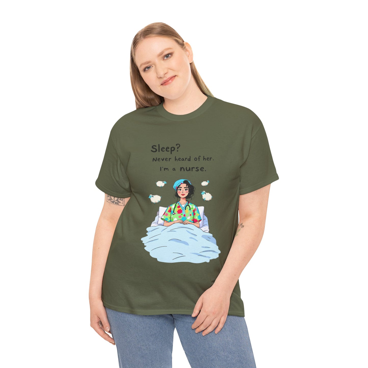 Nurse Humor Tee, Funny Unisex Cotton Shirt, Gift for Nurses, Healthcare Worker Apparel, Cute Nurse Gift Idea, Unique Gift for Nurse