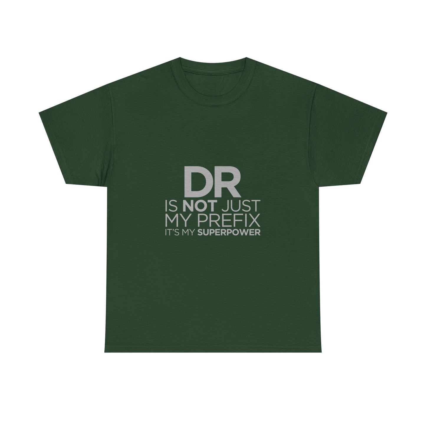 Doctor Superpower Tee | Unisex Heavy Cotton Shirt for Medical Professionals, Graduation Gift, Doctor Appreciation, Funny Gift