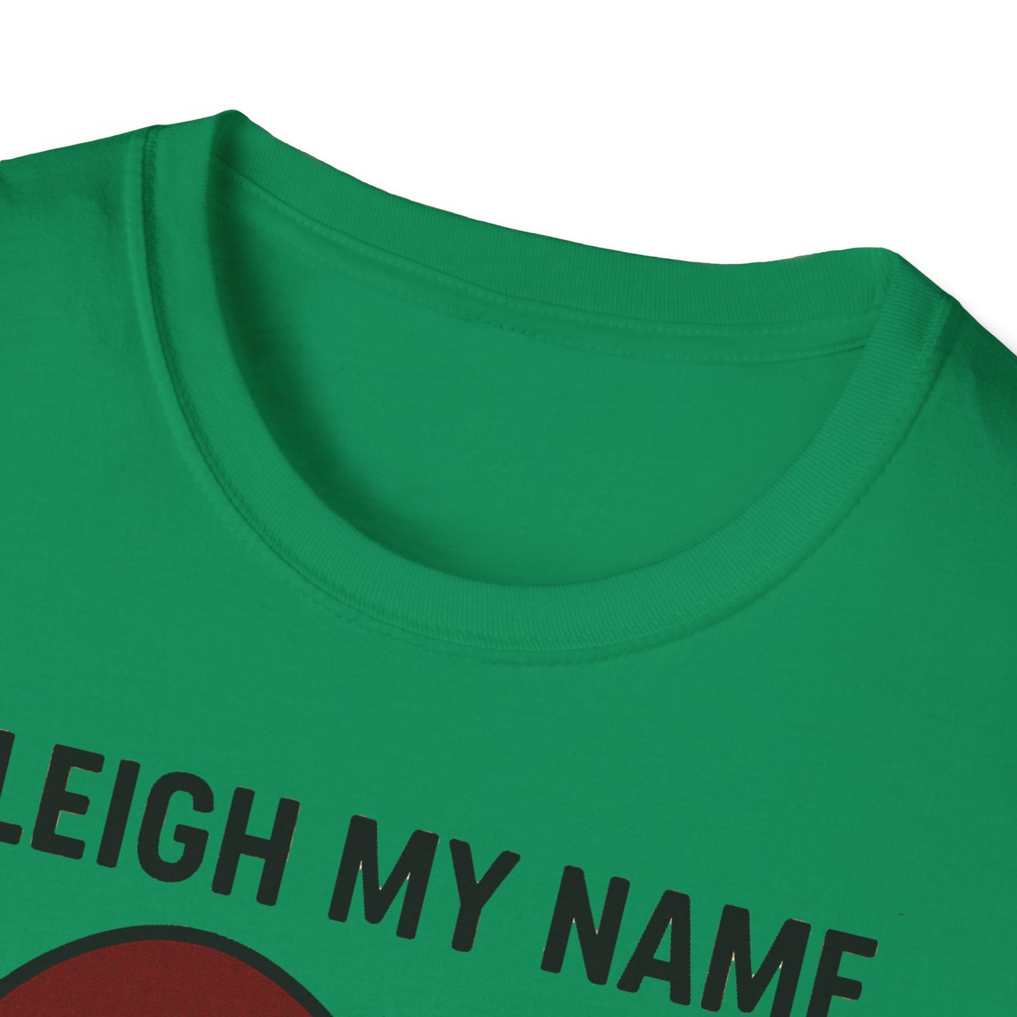 Santa Sleigh My Name Unisex T-Shirt