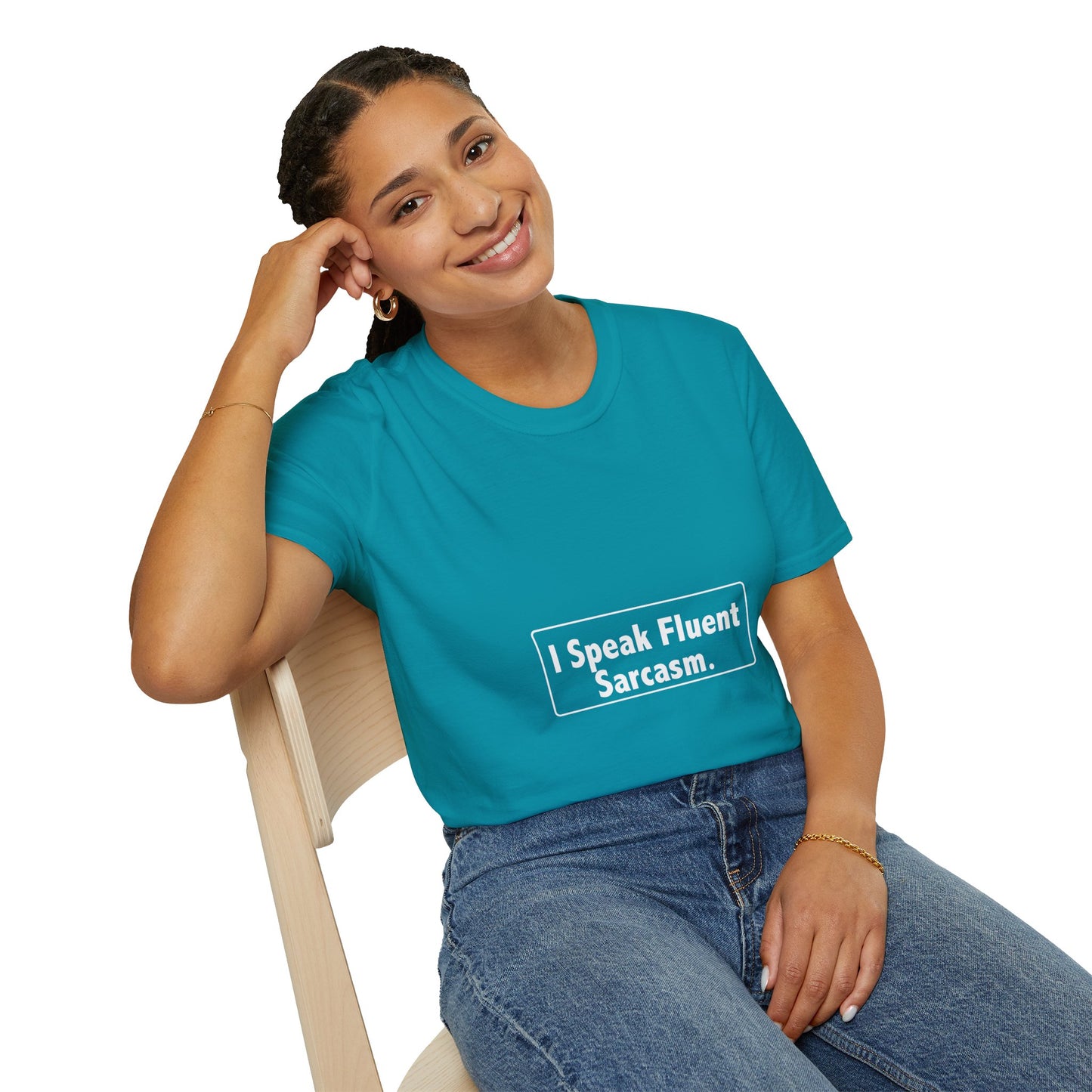 I speak fluent Sarcasm - Sarcastic Humor T-Shirt | Funny Gift for Friends, Casual Wear, Birthday Present, Unisex Graphic Tee, Sarcasm Clothing