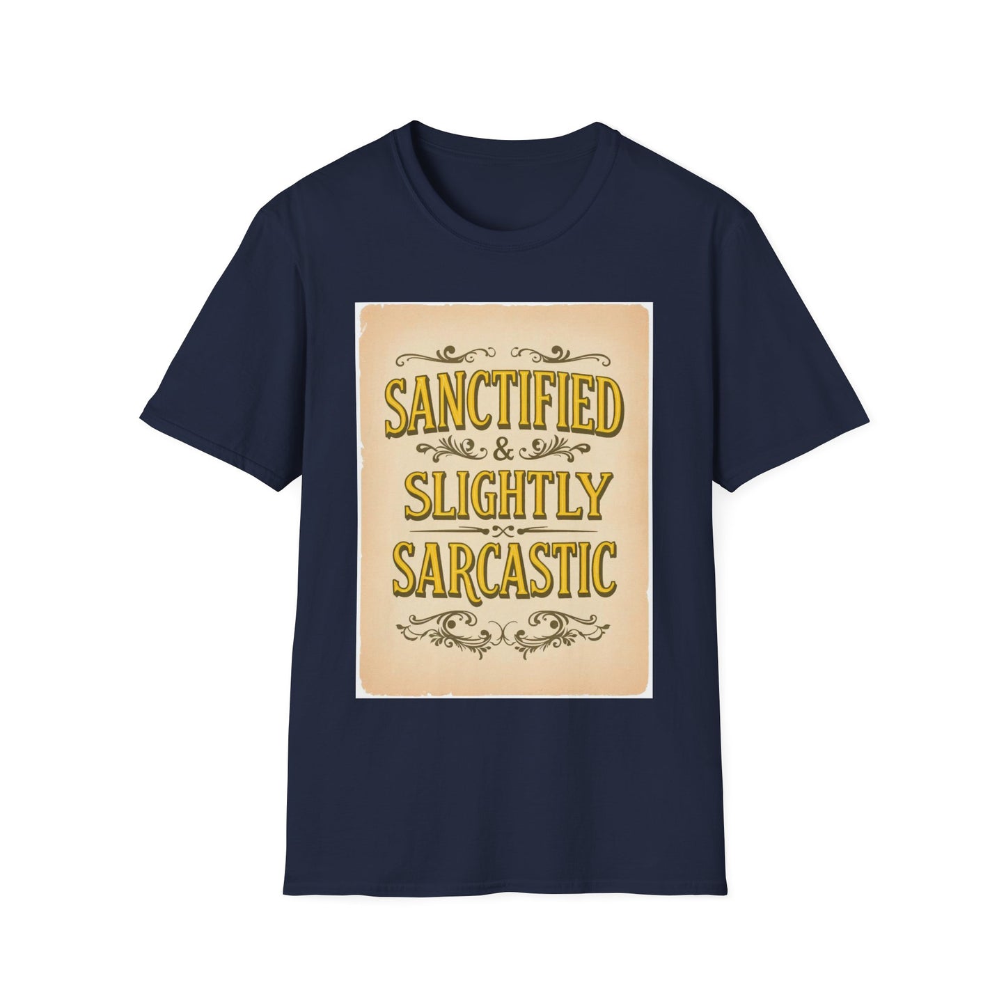 Sanctified & Slightly Sarcastic Unisex T-Shirt | Funny Graphic Tee for Everyday Wear, Gift for Friends, Humor Shirt, Casual Outfit, [...]