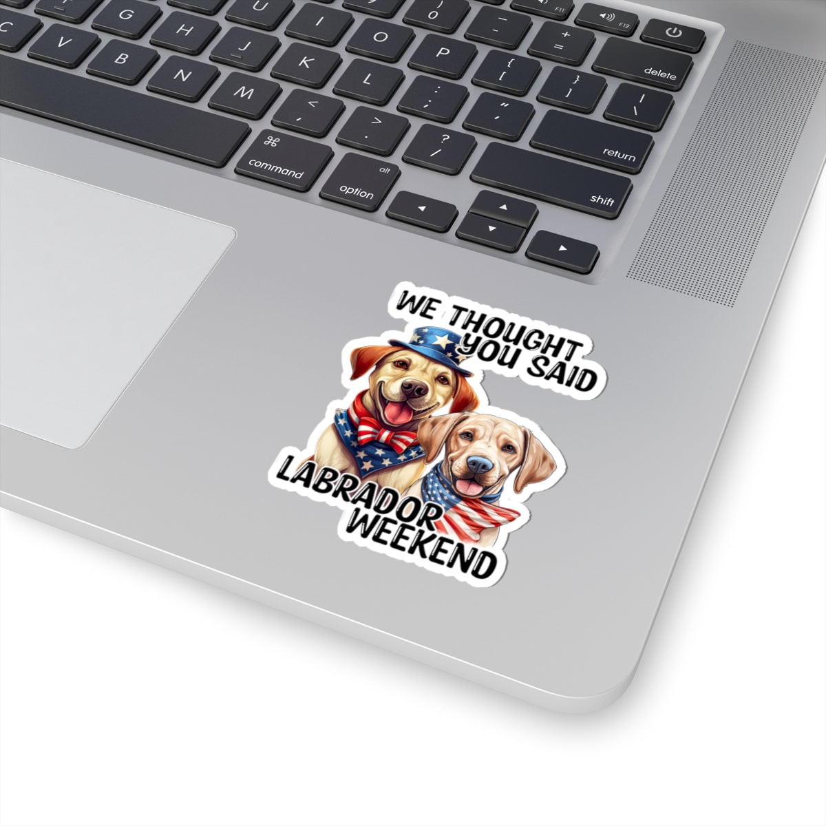 Fun Labrador Weekend Stickers, Cute Dog Stickers, Pet Lovers Gift, Laptop Decor, Memorial Day Stickers, Adventure Sticker