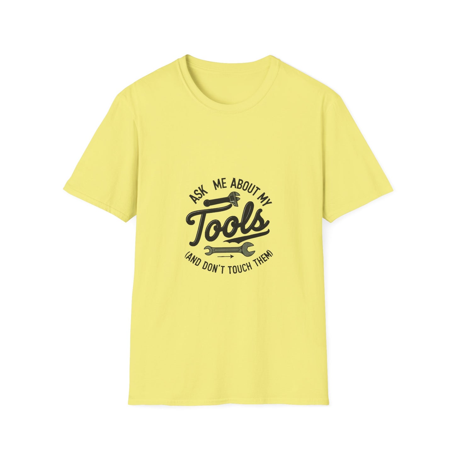 Funny Tool Lover T-Shirt, Unisex Softstyle Tee, Gifts for Handyman, Father's Day, DIY Enthusiasts, Hobbyist Apparel