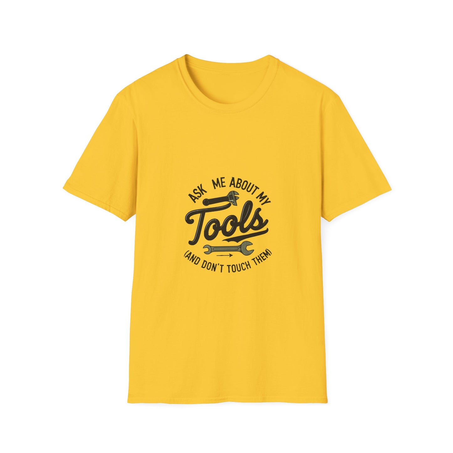 Funny Tool Lover T-Shirt, Unisex Softstyle Tee, Gifts for Handyman, Father's Day, DIY Enthusiasts, Hobbyist Apparel