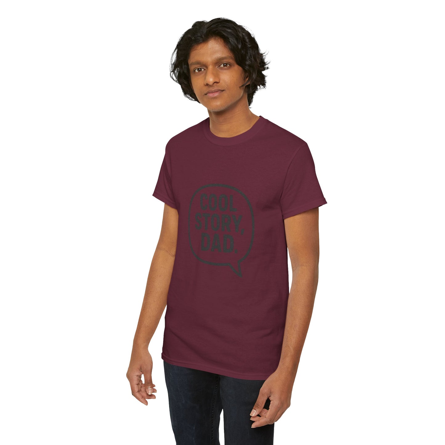 Cool Story Dad Tee | Father's Day Gift, Dad Humor Shirt, Unisex Statement Tee, Casual Gift for Him, Funny Graphic Tee