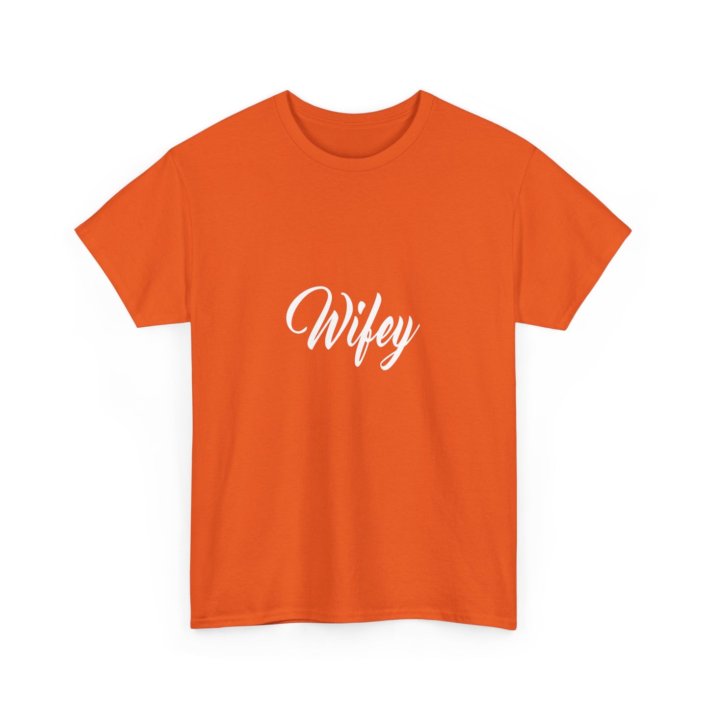 Wifey Unisex Cotton Tee - Cute Girlfriend Gift, Casual Fashion, Valentine's Day, Engagement, Wedding Party Tee
