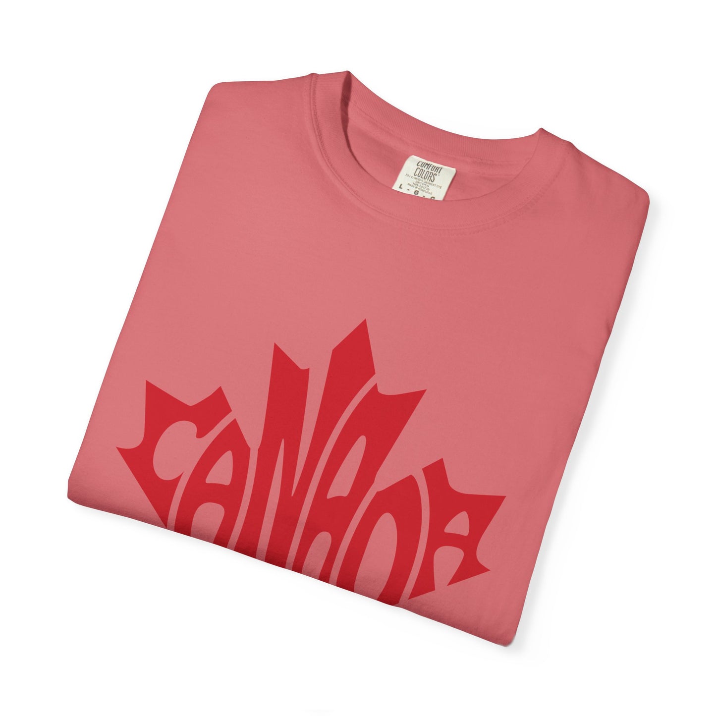 Canada Graphic T-Shirt, Unisex Tee, Garment-Dyed Style, Casual Wear, Summer Essentials, Canadian Pride, Unique Gift Idea