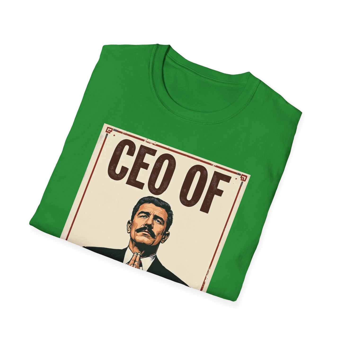CEO of Amen Corner Unisex T-Shirt, Funny Gift for Men, Graphic Tee, Casual Wear, Unique Humor Shirt