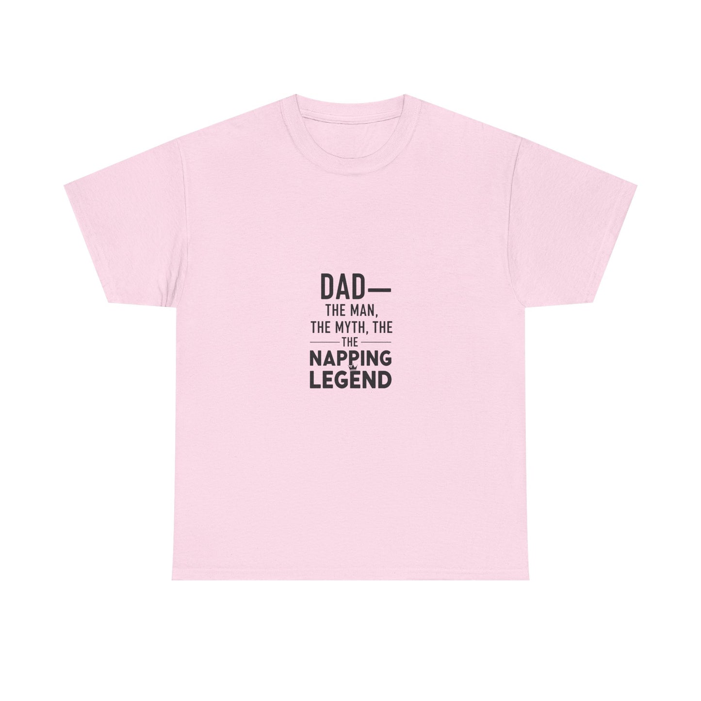 Dad Napping Legend Tee, Father's Day Gift, Funny T-Shirt, Unisex Cotton Tee, Gift for Dad, Cool Dad Shirt, Personalized Father's Day Apparel