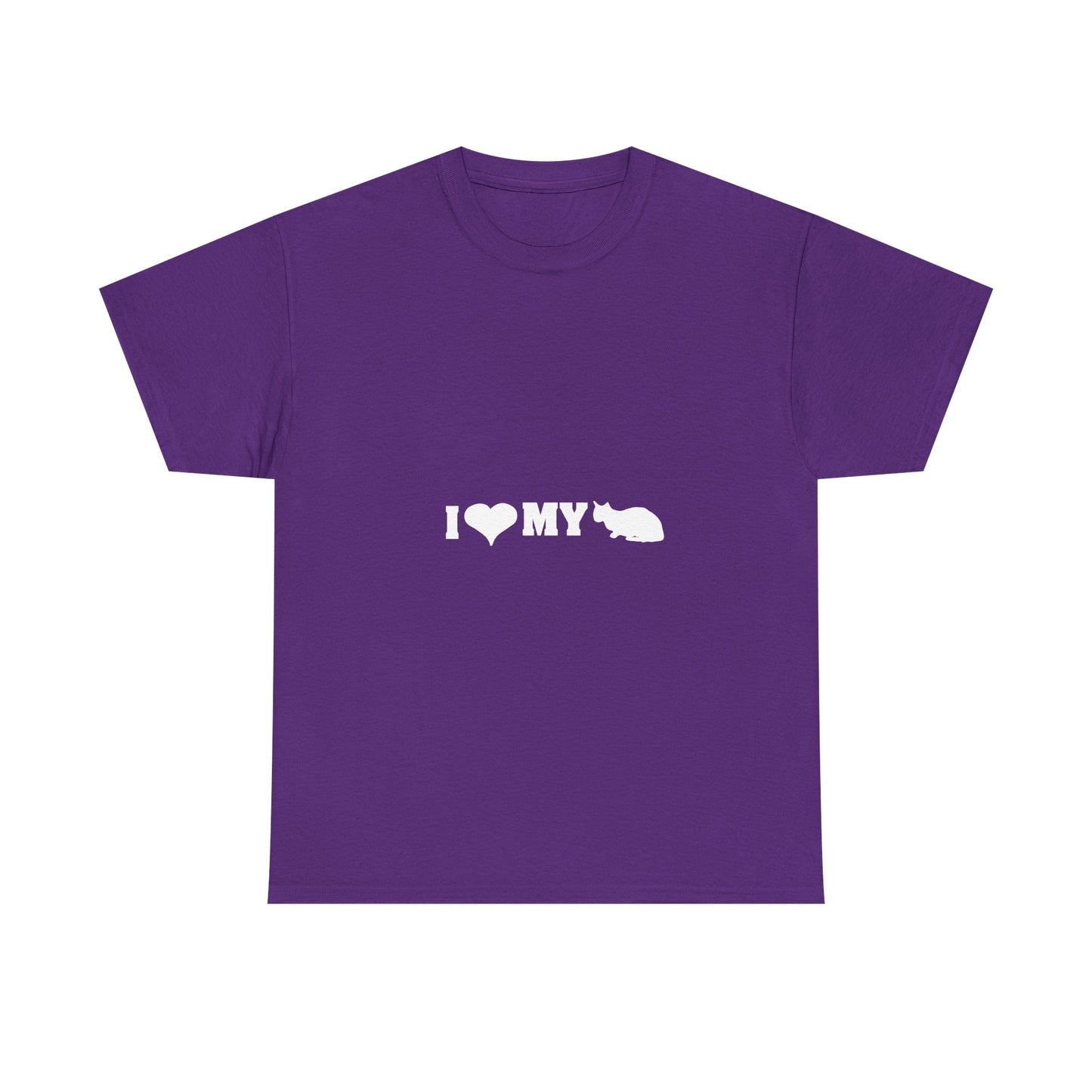 I Love My Cat Unisex Heavy Cotton Tee, Cute Animal Shirt, Gift for Pet Lovers, Funny Tee for Cat Owners, Casual Wear, Playful [...]