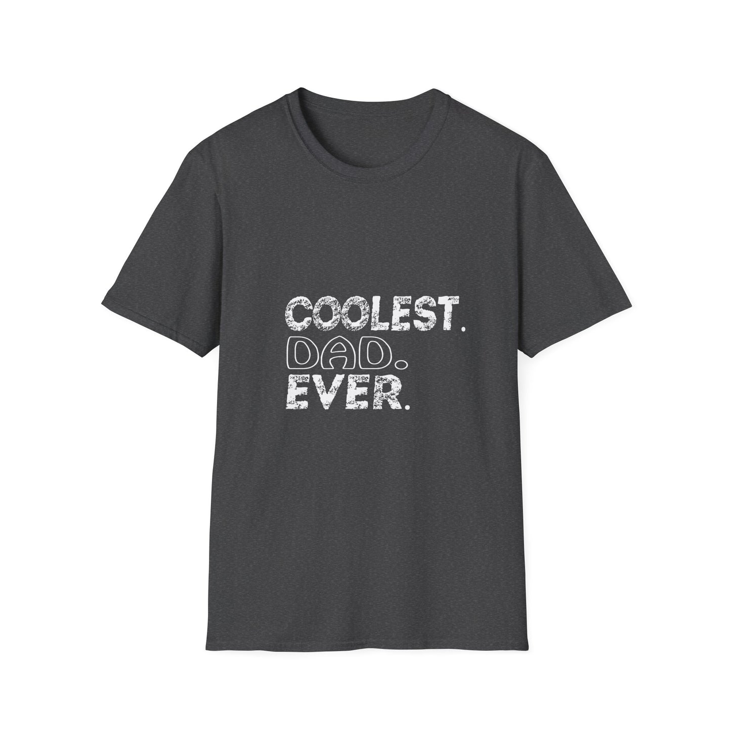 Coolest Dad Ever Unisex T-Shirt, Father’s Day Gift, Dad Apparel, Softstyle Tee, Cute Gift for Dads, Casual Wear