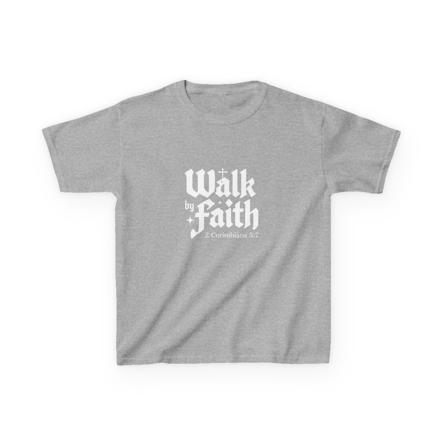 Kids Faith-Inspired Tee, Inspirational Kids Shirt, Religious T-Shirt for Kids, Christian Youth Apparel, Biblical Quote Tee