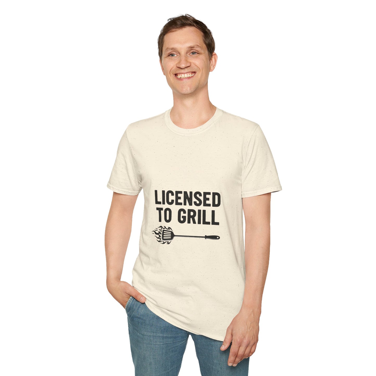 License to Grill - Unisex Softstyle T-Shirt