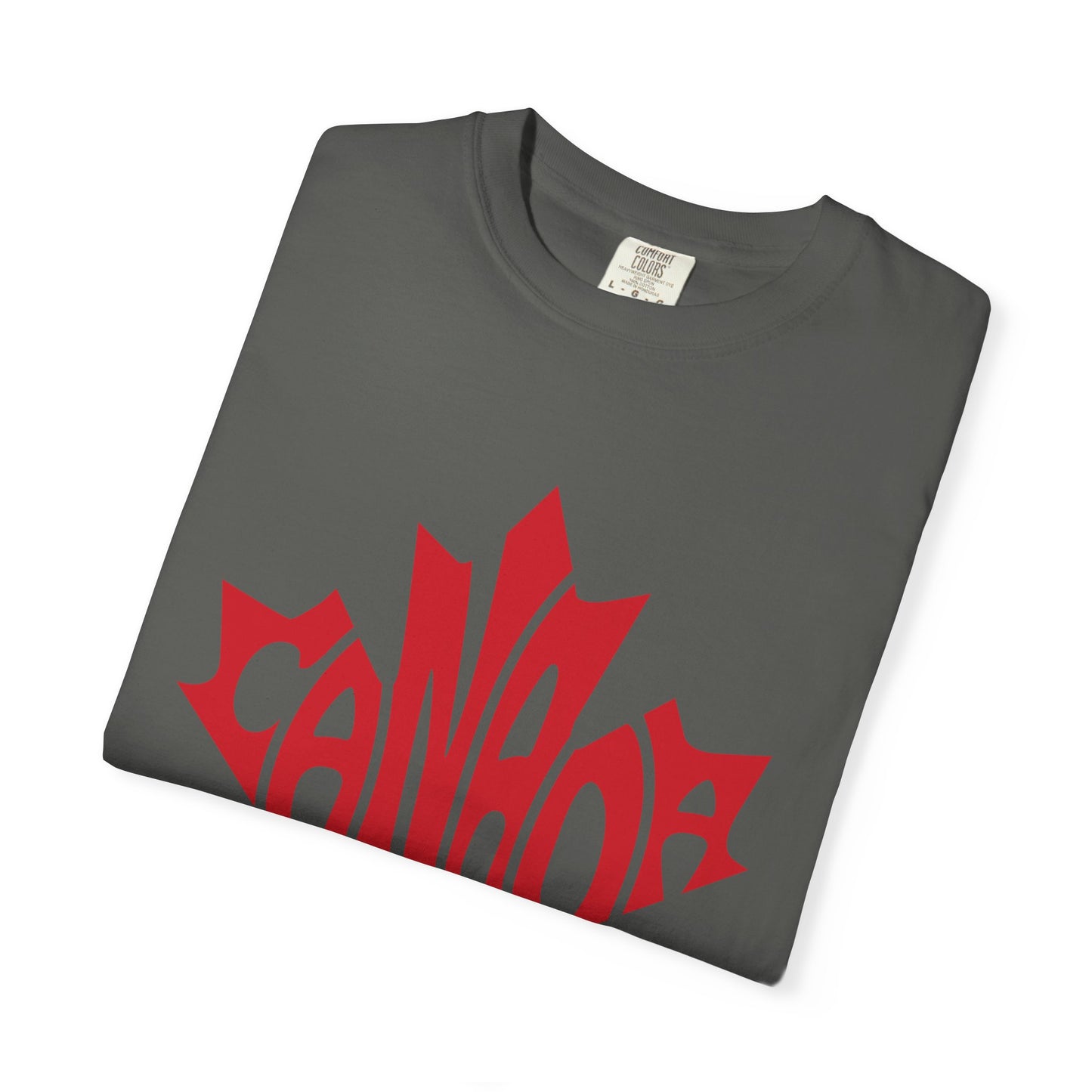 Canada Graphic T-Shirt, Unisex Tee, Garment-Dyed Style, Casual Wear, Summer Essentials, Canadian Pride, Unique Gift Idea