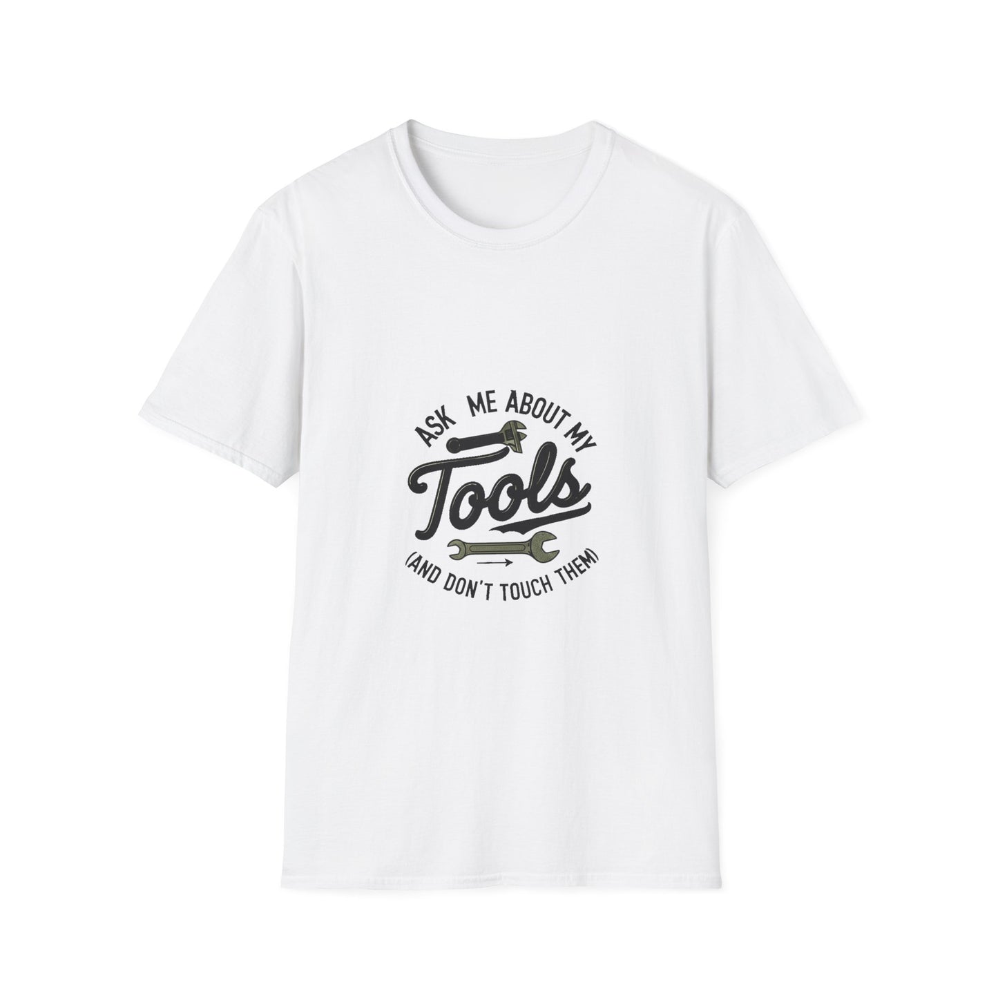 Funny Tool Lover T-Shirt, Unisex Softstyle Tee, Gifts for Handyman, Father's Day, DIY Enthusiasts, Hobbyist Apparel