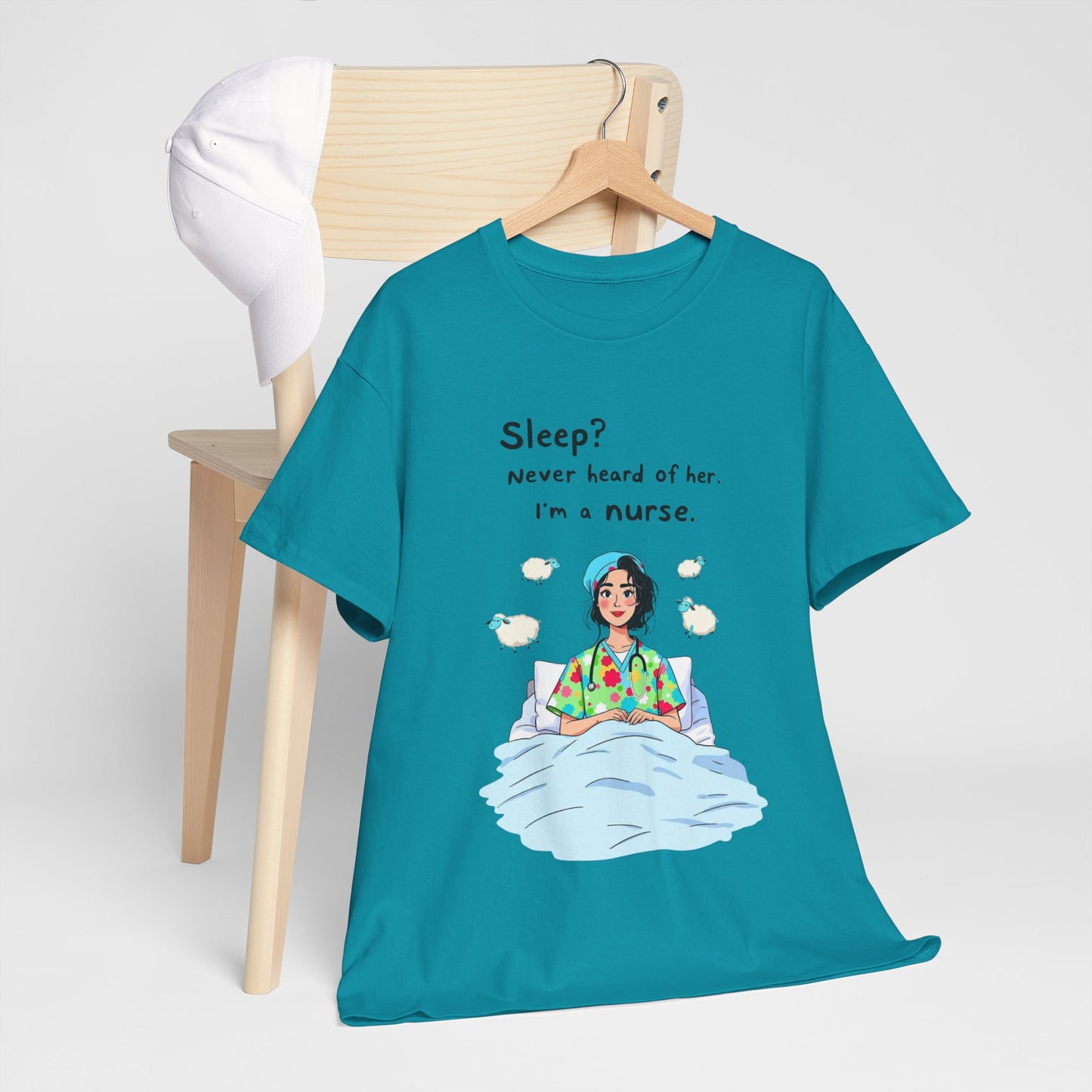 Nurse Humor Tee, Funny Unisex Cotton Shirt, Gift for Nurses, Healthcare Worker Apparel, Cute Nurse Gift Idea, Unique Gift for Nurse