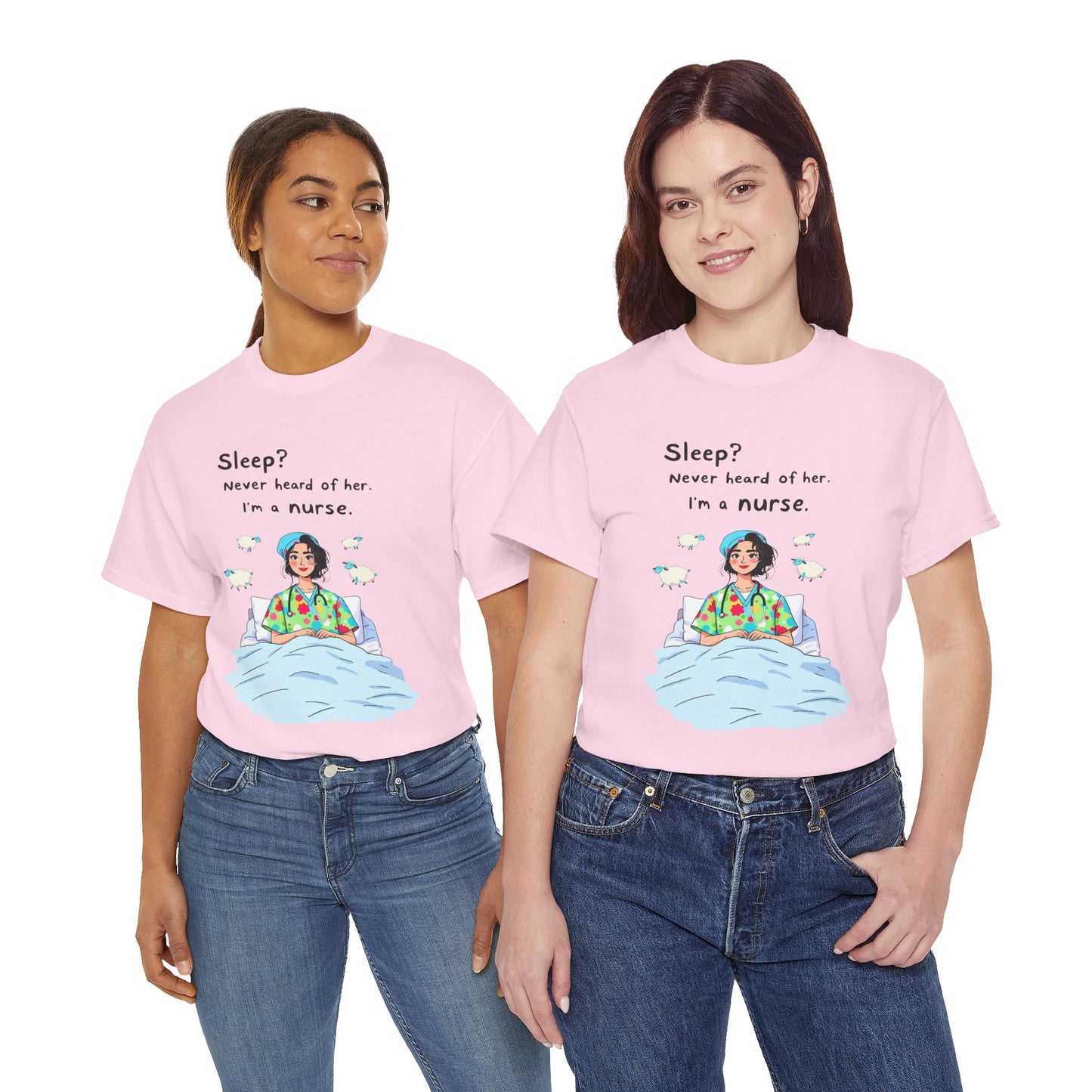 Nurse Humor Tee, Funny Unisex Cotton Shirt, Gift for Nurses, Healthcare Worker Apparel, Cute Nurse Gift Idea, Unique Gift for Nurse