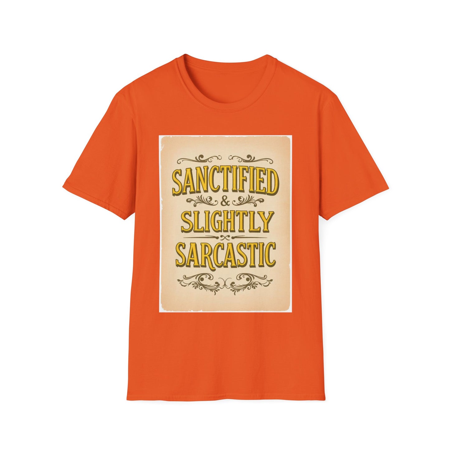 Sanctified & Slightly Sarcastic Unisex T-Shirt | Funny Graphic Tee for Everyday Wear, Gift for Friends, Humor Shirt, Casual Outfit, [...]