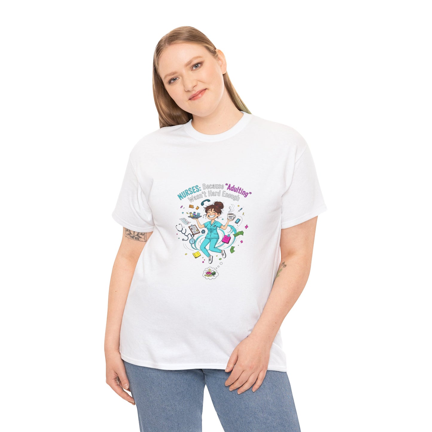 Fun Adventure T-Shirt, Unisex Heavy Cotton Tee for Outdoor Lovers, Gift for Travelers, Casual Wear, Adventure Seekers