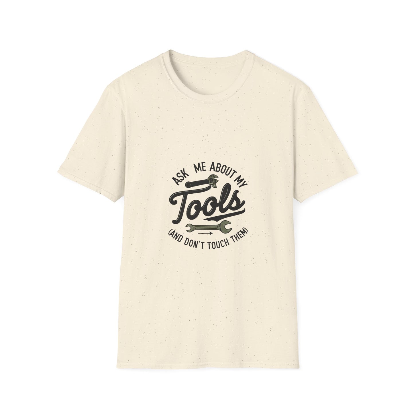 Funny Tool Lover T-Shirt, Unisex Softstyle Tee, Gifts for Handyman, Father's Day, DIY Enthusiasts, Hobbyist Apparel