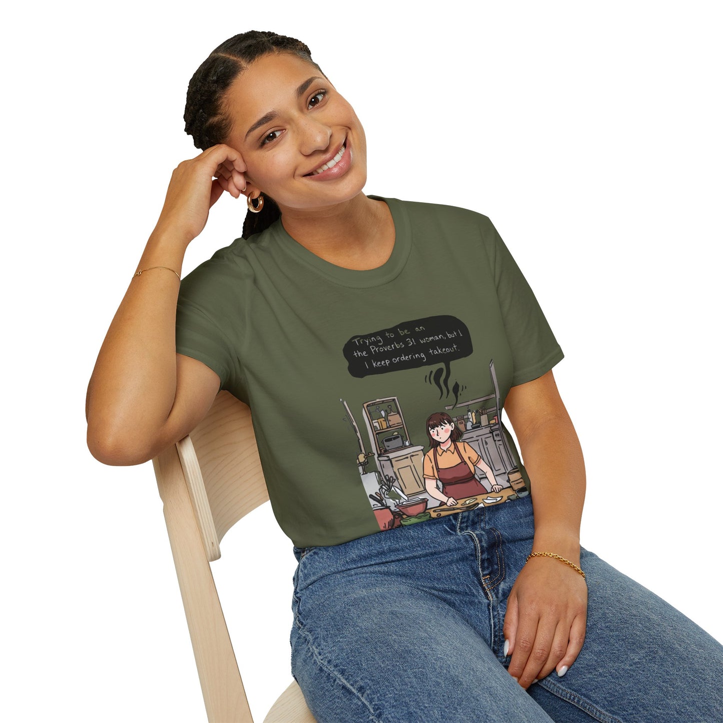 Culinary Humor T-Shirt - Cooking Gift, Funny Shirt, Foodie Apparel, Chef Tee, Unisex Kitchen Style