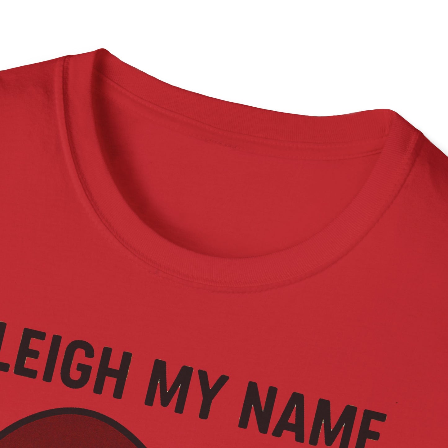 Santa Sleigh My Name Unisex T-Shirt