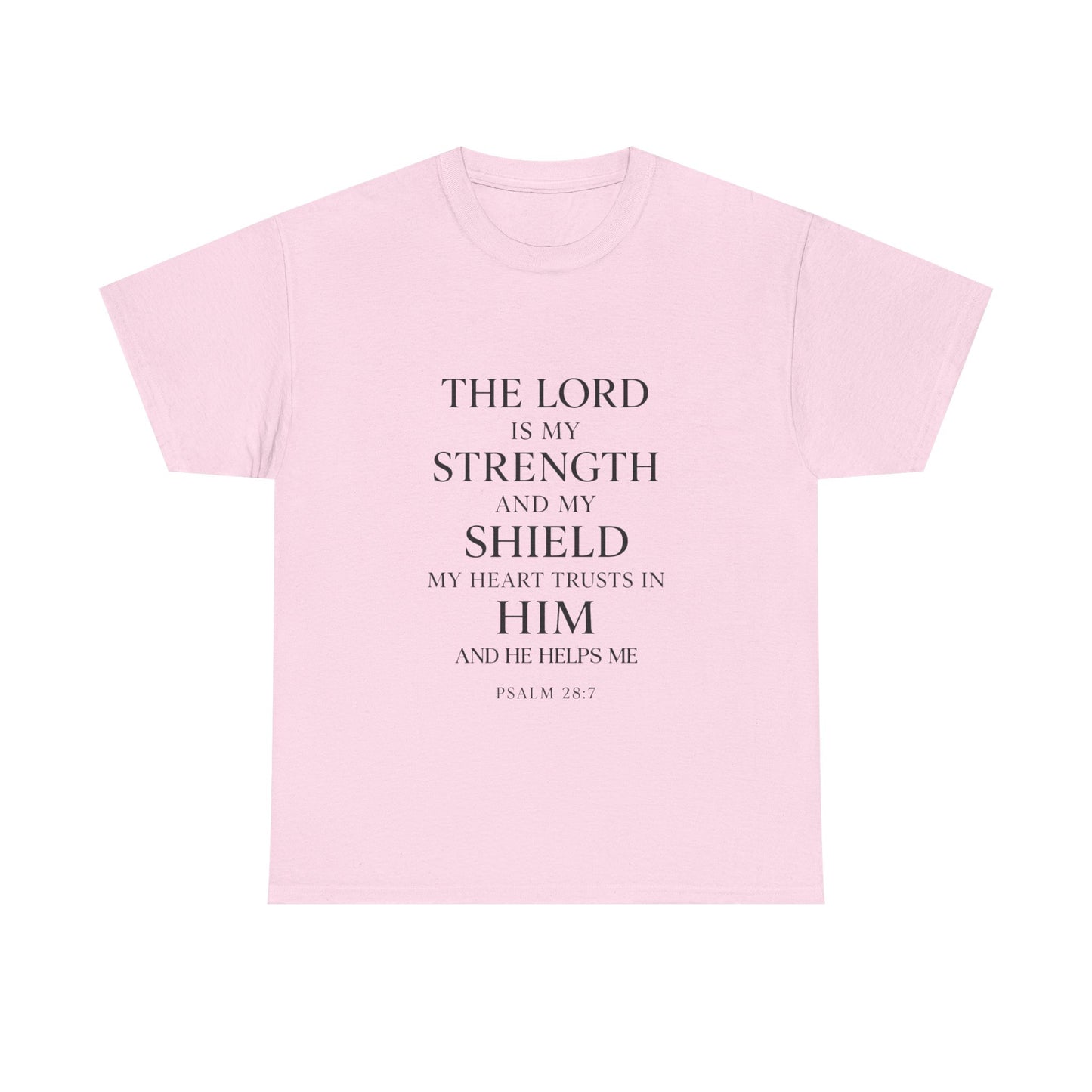 Inspirational Christian Unisex Heavy Cotton Tee | Faith Shirt, Bible Verse Tee, Spiritual Apparel, Everyday Wear, Gift for Believers
