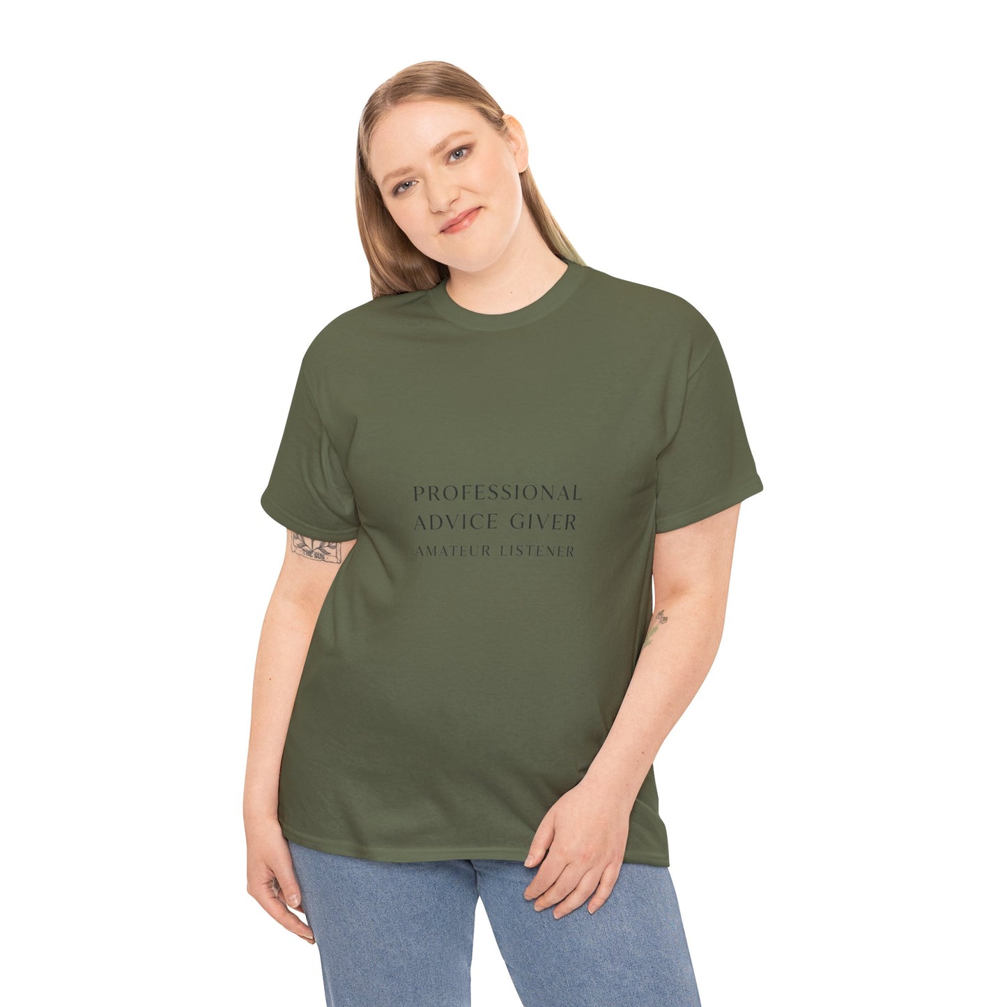 Professional Advice Giver Unisex Heavy Cotton Tee, Gift for Best Friend, Casual Wear, Advice Giver Shirt, Funny Tee, Unique Gift