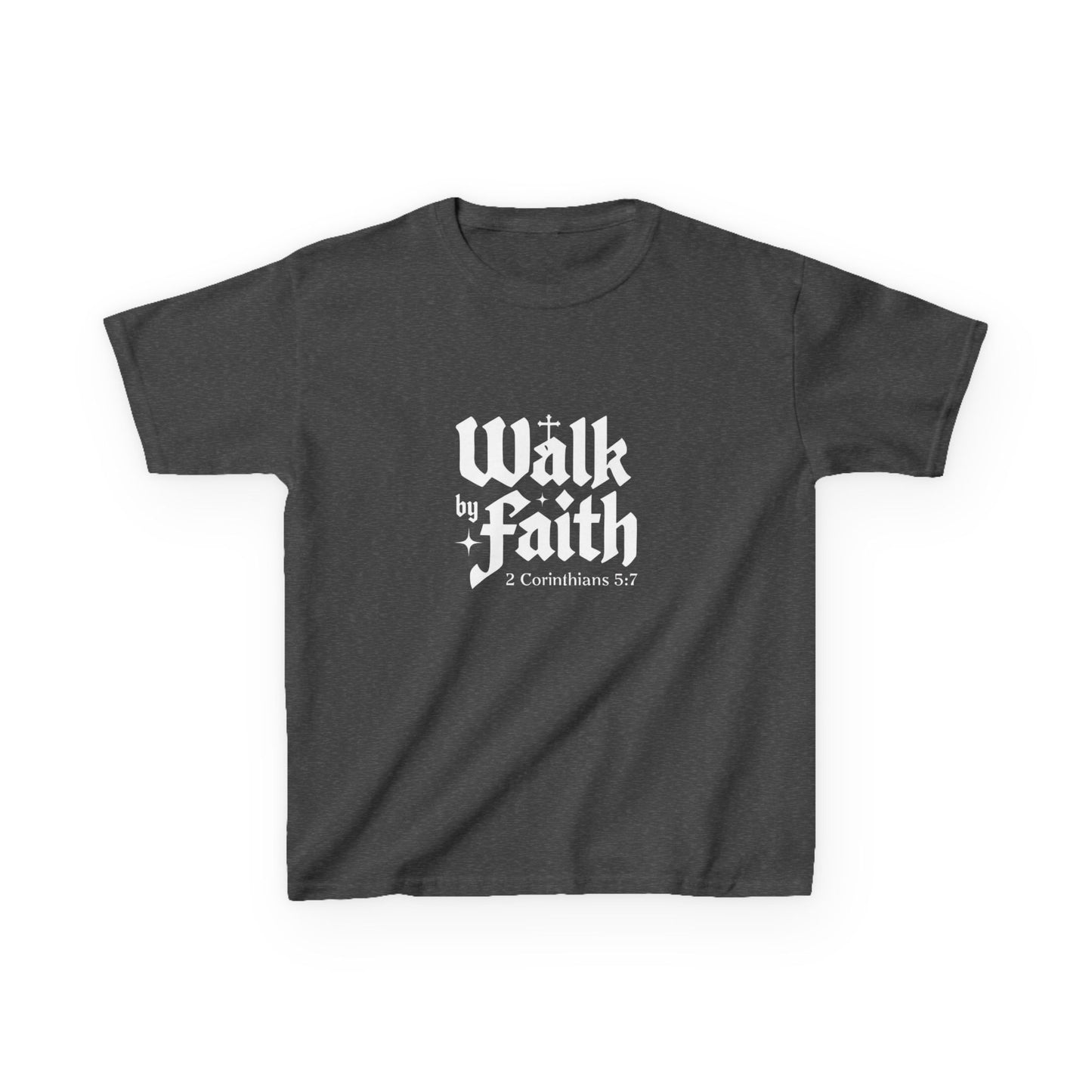Kids Faith-Inspired Tee, Inspirational Kids Shirt, Religious T-Shirt for Kids, Christian Youth Apparel, Biblical Quote Tee