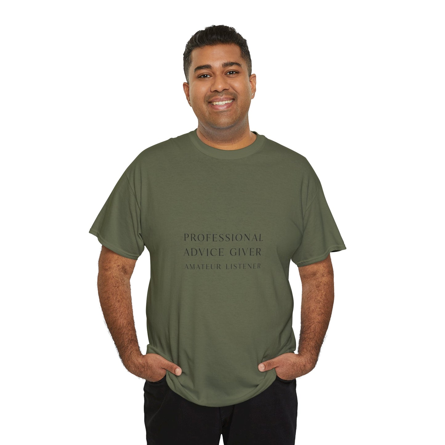 Professional Advice Giver Unisex Heavy Cotton Tee, Gift for Best Friend, Casual Wear, Advice Giver Shirt, Funny Tee, Unique Gift