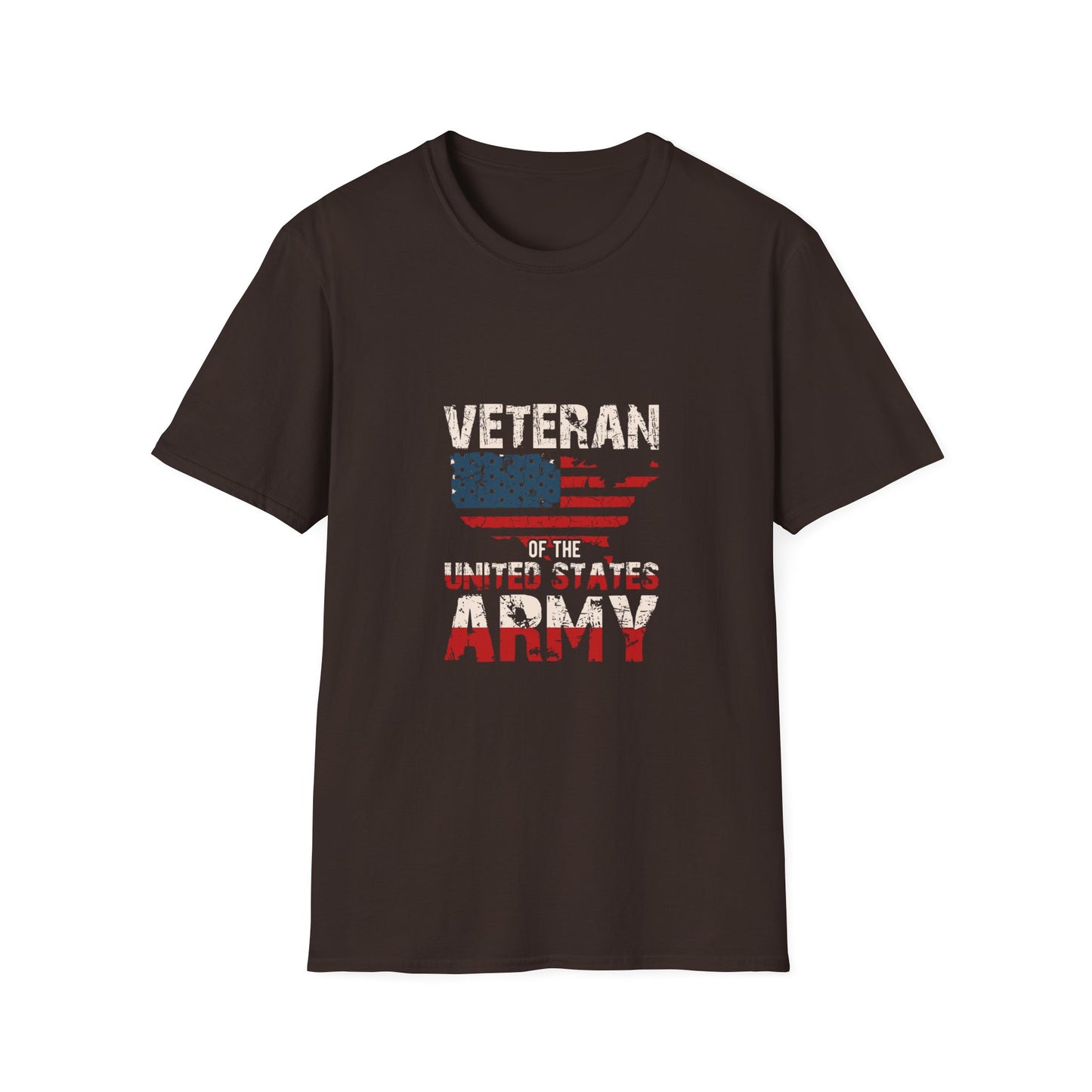 Patriotic Veteran T-Shirt for Proud Army Supporters, Military Appreciation Gift, Unisex Softstyle Tee, Memorial Day, Fourth of July, [...]