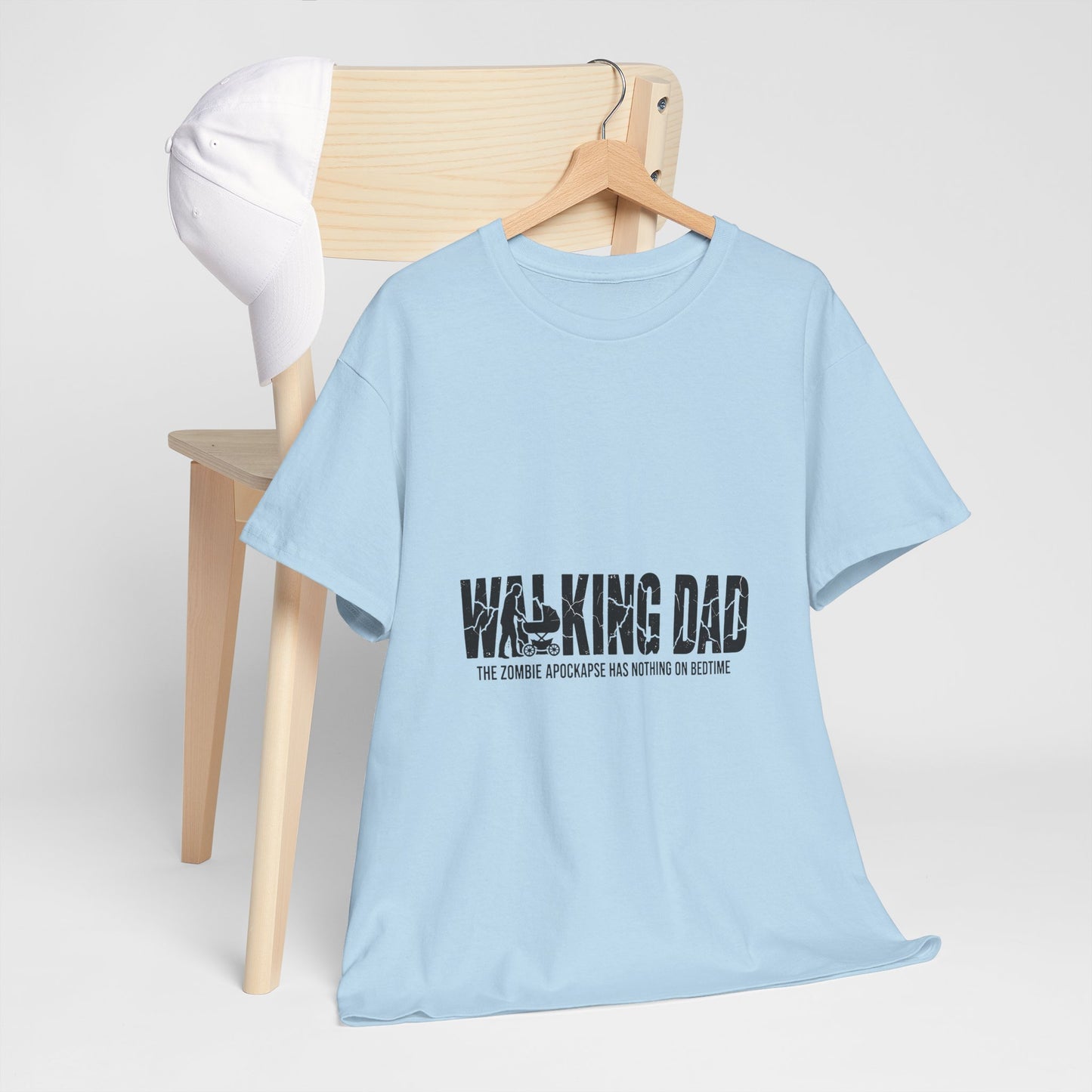 Walking Dead/Dad Funny - Unisex Heavy Cotton Tee for DADs