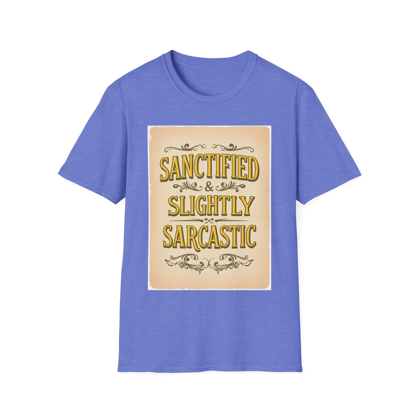 Sanctified & Slightly Sarcastic Unisex T-Shirt | Funny Graphic Tee for Everyday Wear, Gift for Friends, Humor Shirt, Casual Outfit, [...]