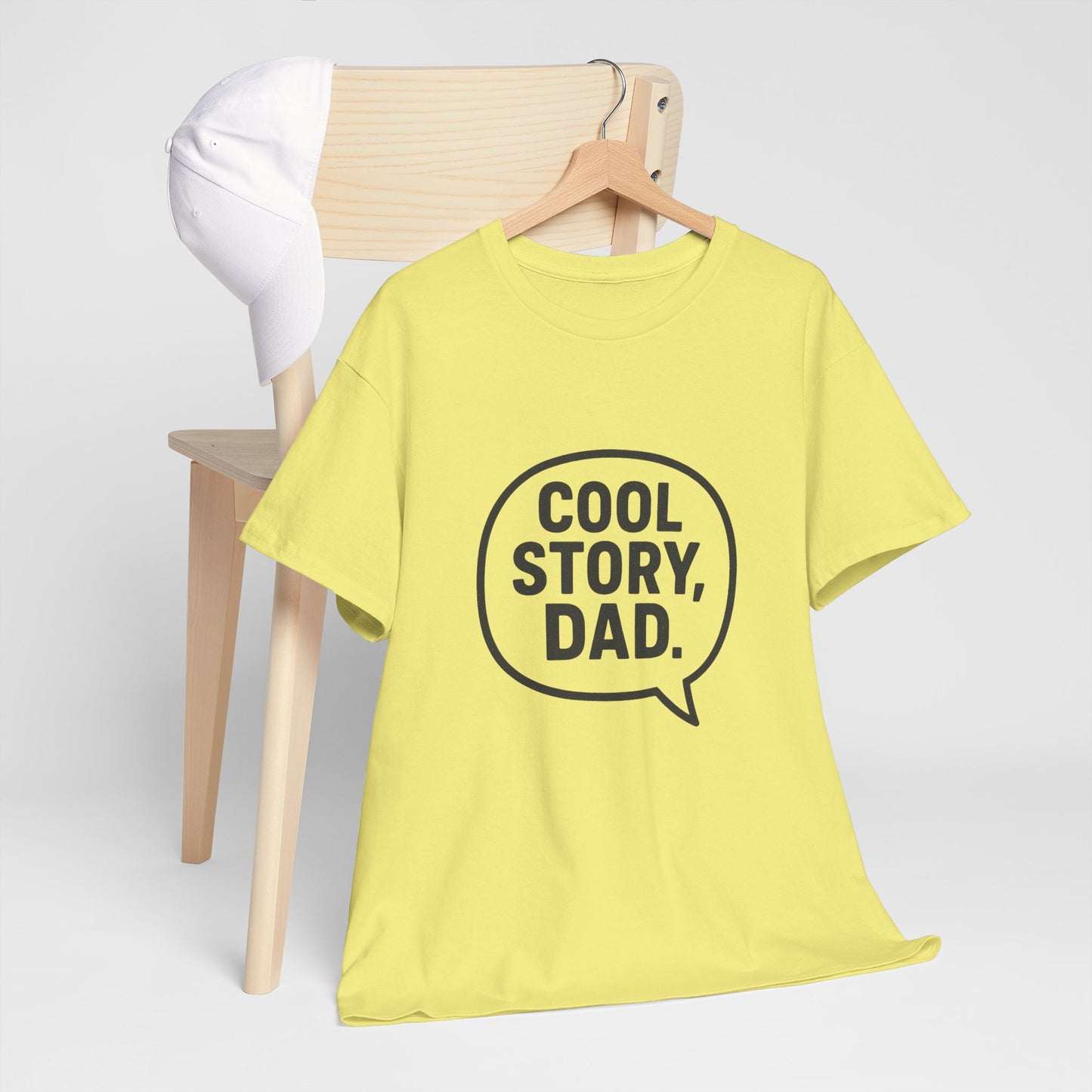 Cool Story Dad Tee | Father's Day Gift, Dad Humor Shirt, Unisex Statement Tee, Casual Gift for Him, Funny Graphic Tee