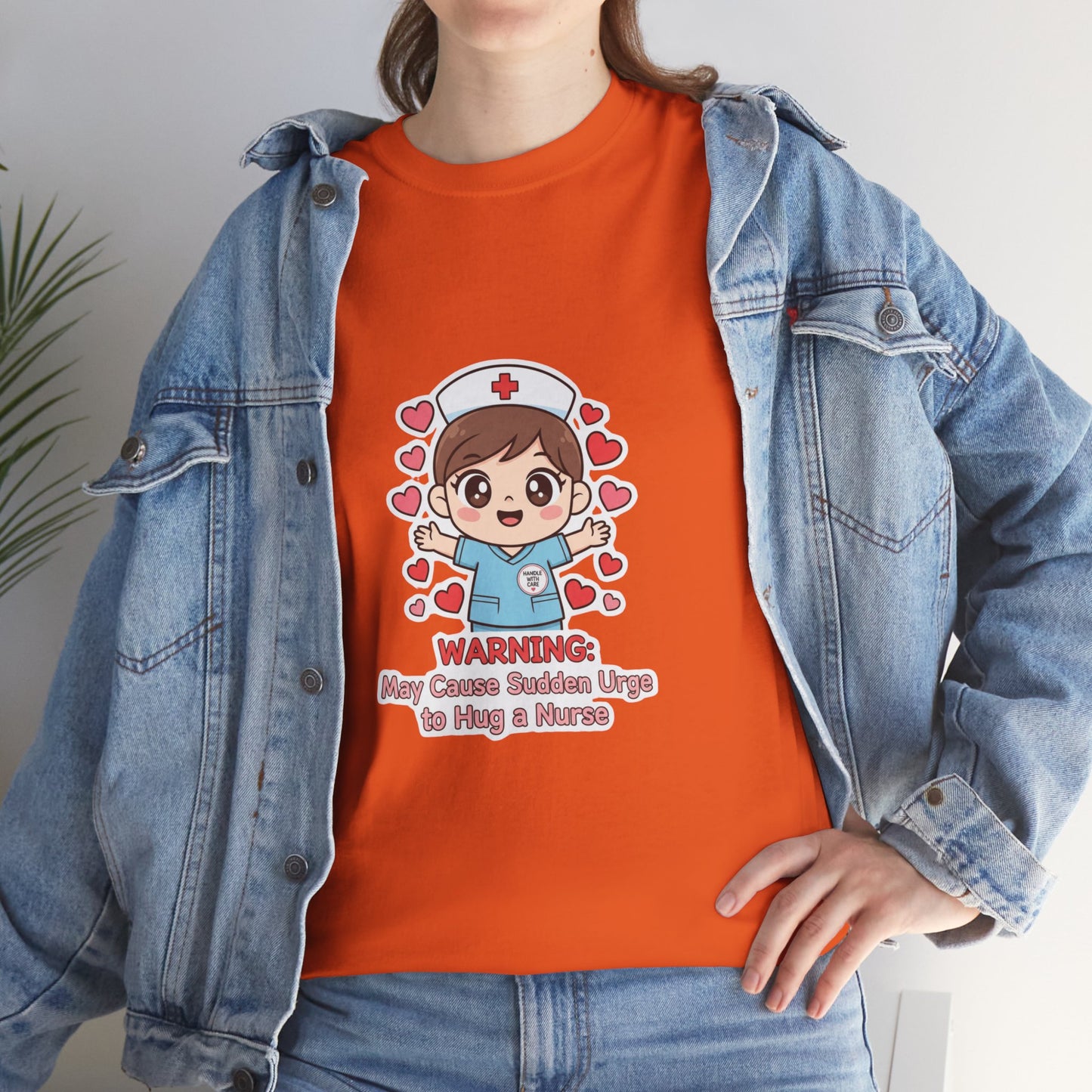 Nurse Humor Tee, Unisex Heavy Cotton Tee for Healthcare Workers, Cute Nurse Shirt, Gift for Nurses, Funny Medical Apparel, Casual T-Shirt