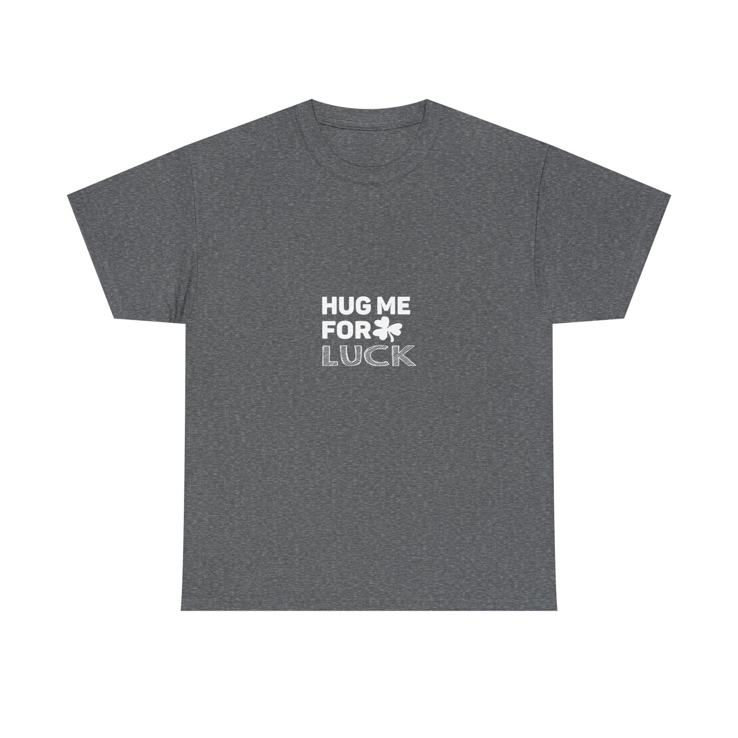 Lucky Hug Unisex Tee, Casual Wear, Gift for Friends, Good Luck Shirt, Birthday Gift, Positive Vibes