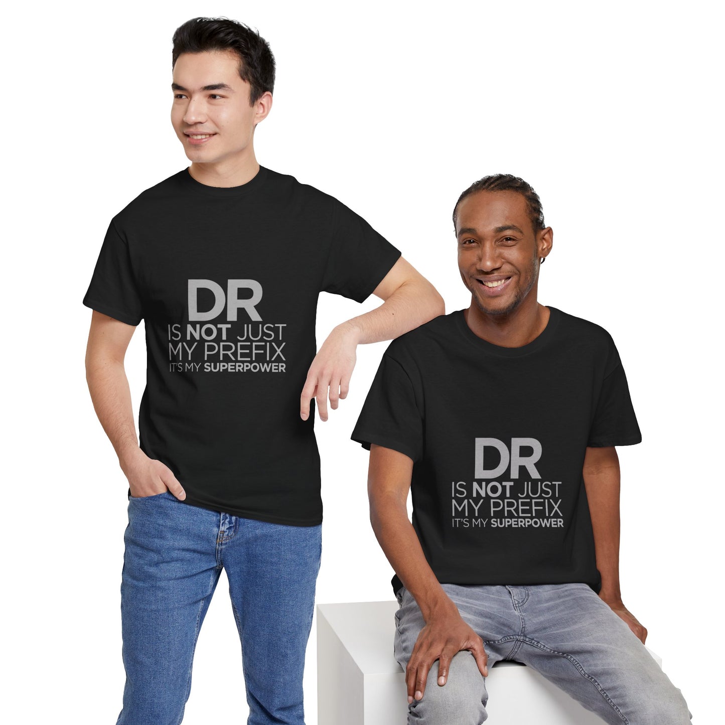 Doctor Superpower Tee | Unisex Heavy Cotton Shirt for Medical Professionals, Graduation Gift, Doctor Appreciation, Funny Gift