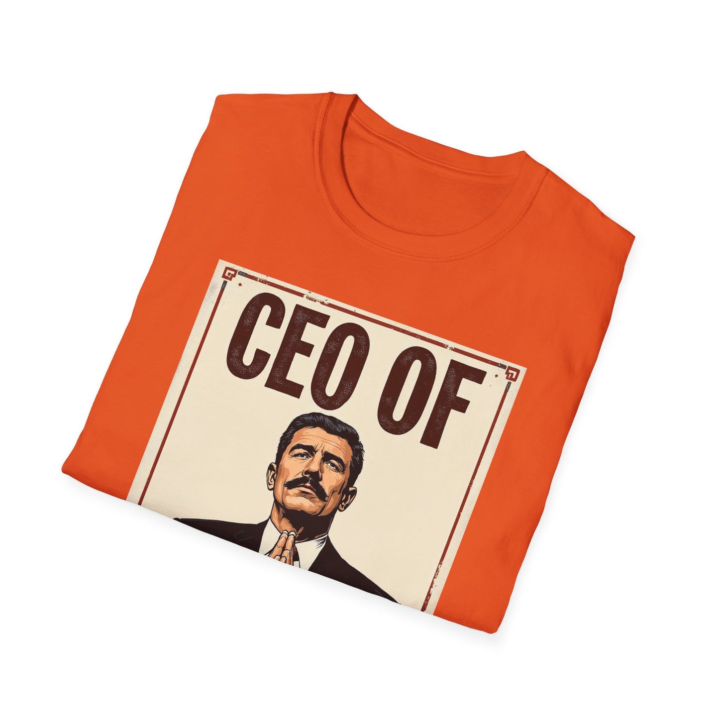 CEO of Amen Corner Unisex T-Shirt, Funny Gift for Men, Graphic Tee, Casual Wear, Unique Humor Shirt