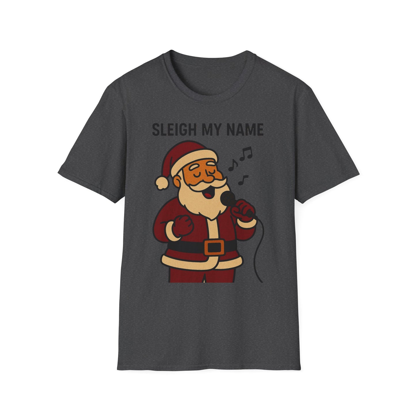 Santa Sleigh My Name Unisex T-Shirt