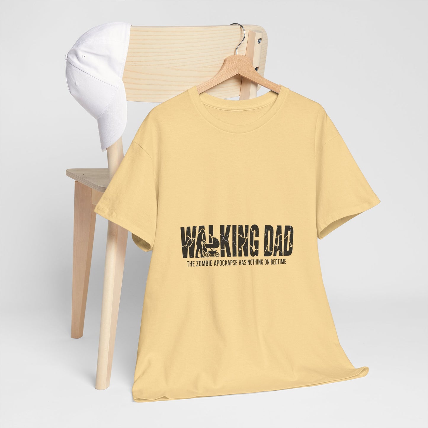 Walking Dead/Dad Funny - Unisex Heavy Cotton Tee for DADs
