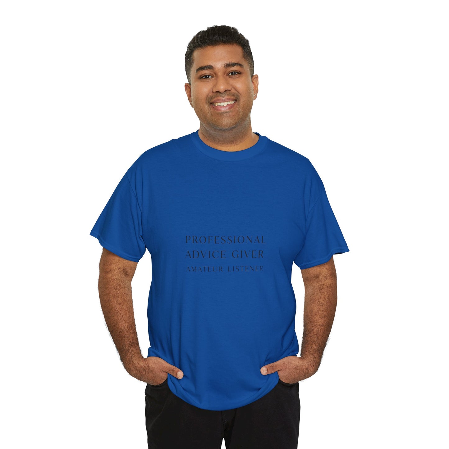 Professional Advice Giver Unisex Heavy Cotton Tee, Gift for Best Friend, Casual Wear, Advice Giver Shirt, Funny Tee, Unique Gift