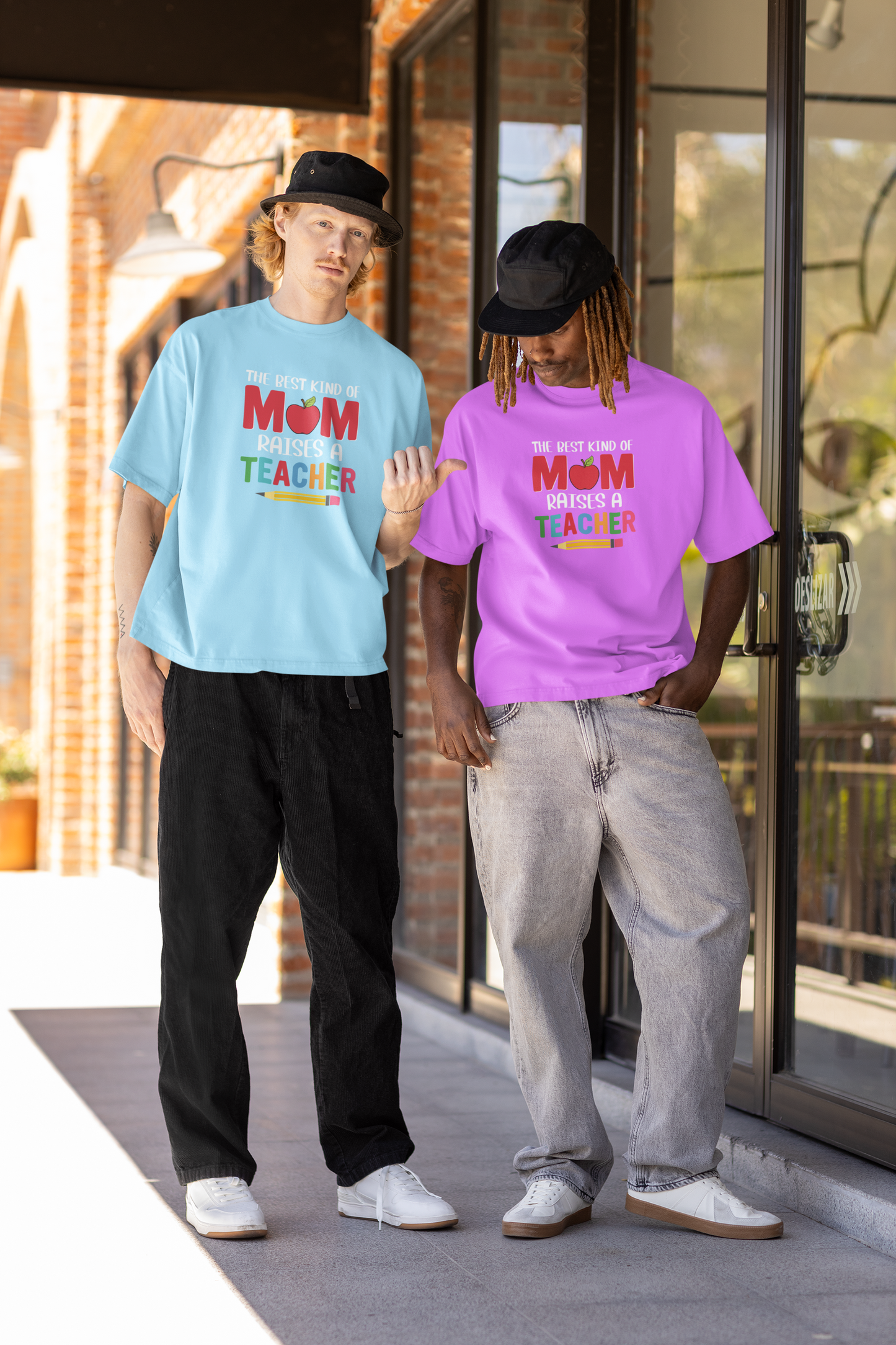 Mom Teacher Tee - Unisex Heavy Cotton, Gift for Teachers, Back to School Shirt, Funny Mom Shirt, Cute Teacher Apparel