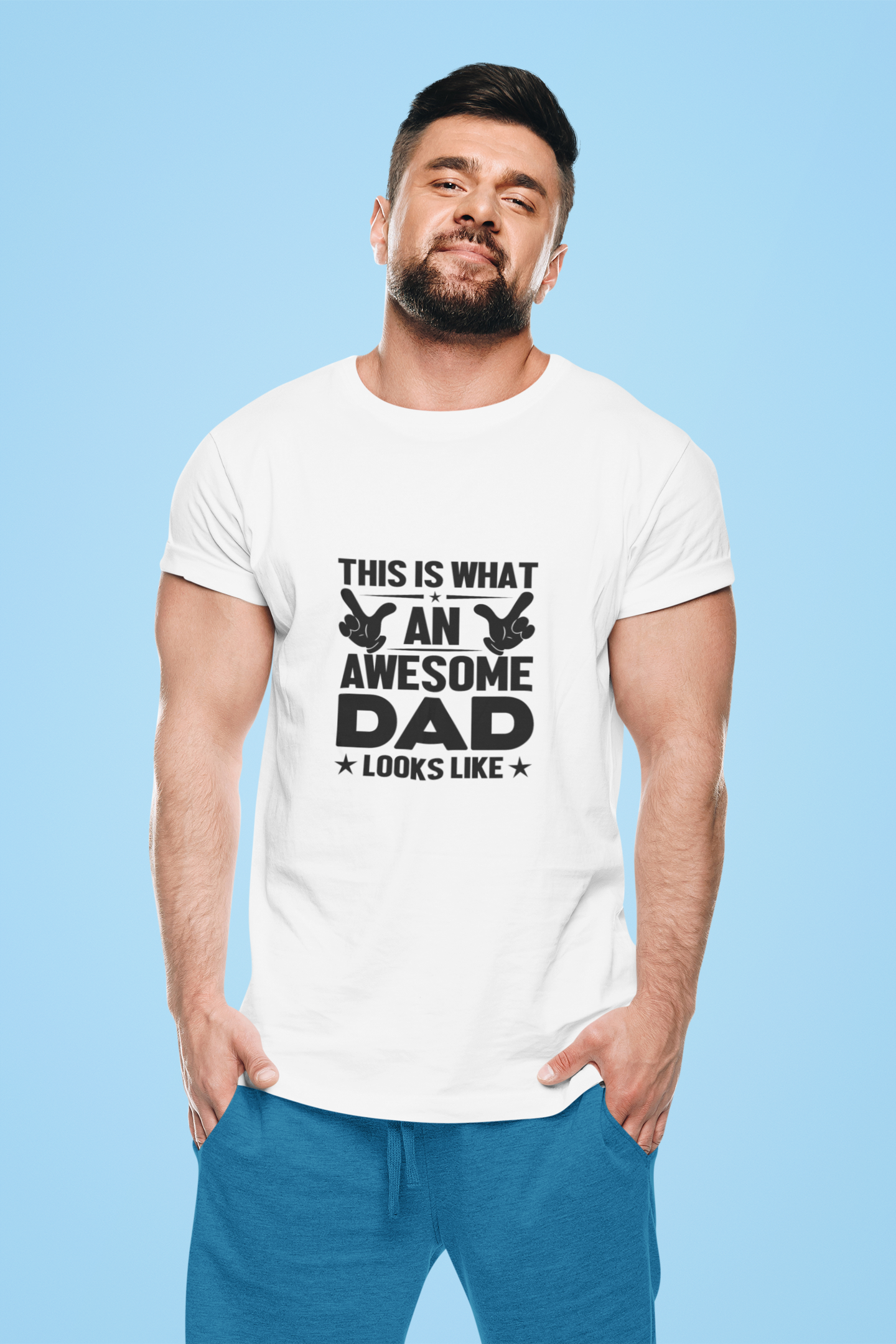 Awesome Dad Cotton Tee - Perfect Gift for Father's Day, Birthday, or Casual Wear, Unisex T-Shirt, Father's Day Gift, Dad Apparel, Gift [...]