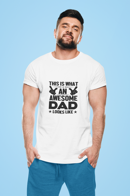 Awesome Dad Cotton Tee - Perfect Gift for Father's Day, Birthday, or Casual Wear, Unisex T-Shirt, Father's Day Gift, Dad Apparel, Gift [...]