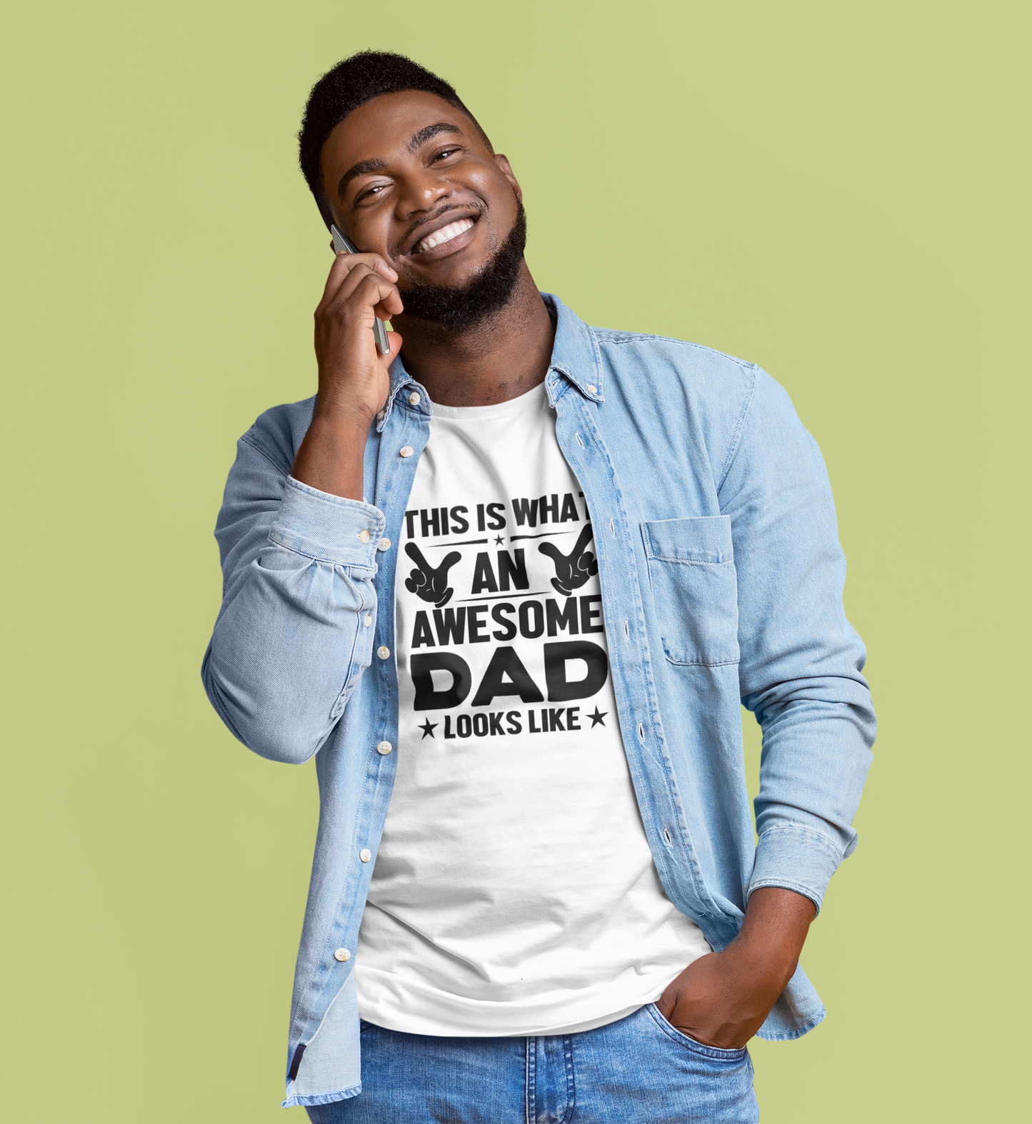 Awesome Dad Cotton Tee - Perfect Gift for Father's Day, Birthday, or Casual Wear, Unisex T-Shirt, Father's Day Gift, Dad Apparel, Gift [...]